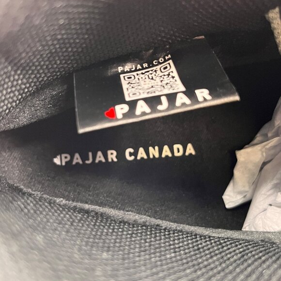 Pajar Urban Alpn Men's Waterproof Hiking Boots Size 8.5 Cognac Black Leather-NWD - Picture 14 of 16